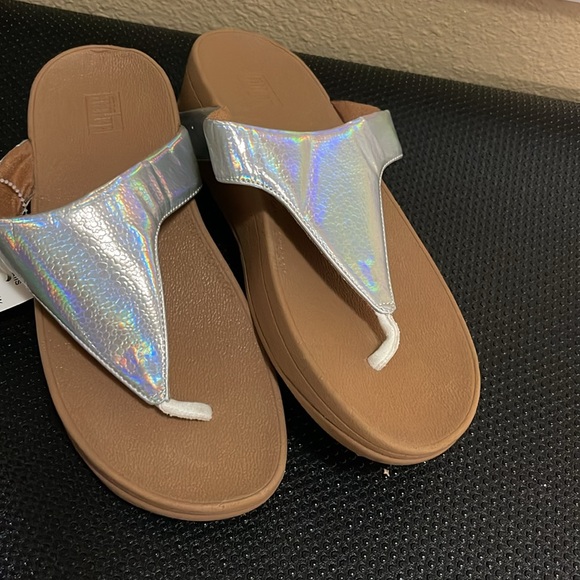 NWT FitFlop Shimmering Sandals - Picture 1 of 4